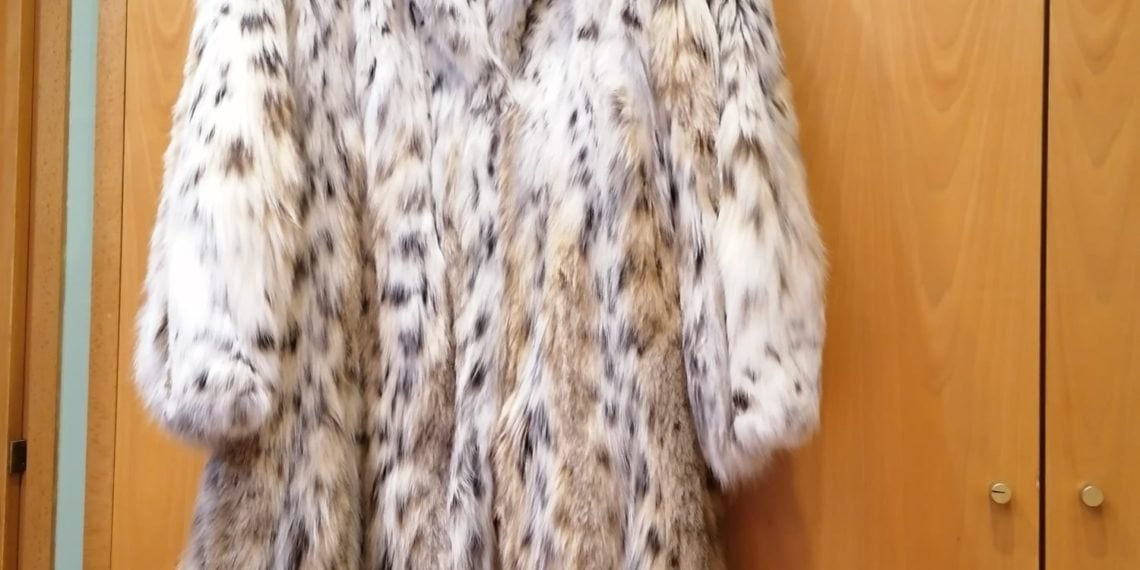 Abrigo piel de lince