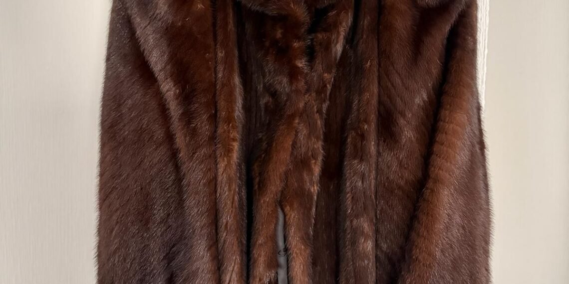 Chaquetón de visón auténtico en perfecto estado