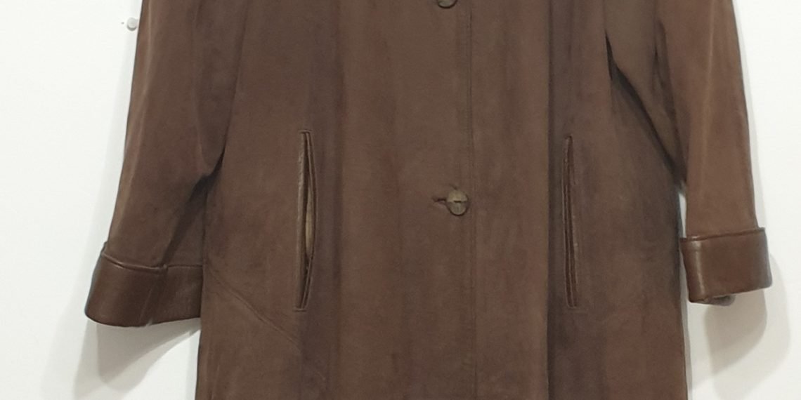 Abrigo «Pupi» piel ovino 100%, Talla 42, casi nuevo