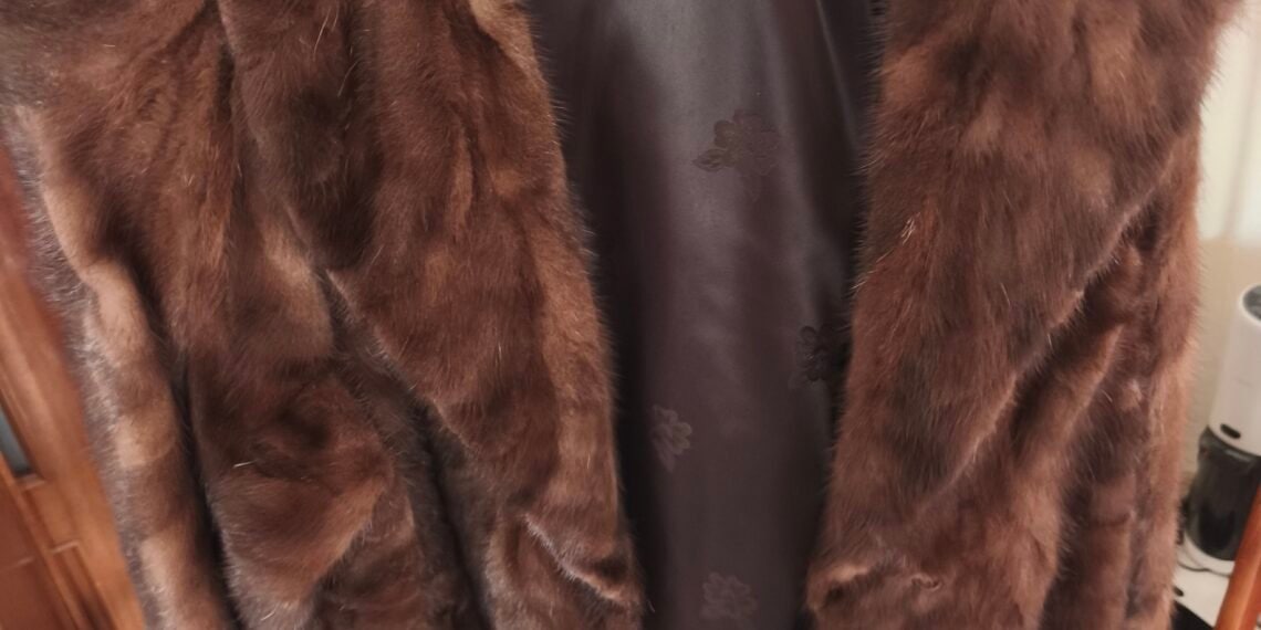 Abrigo de piel Vison