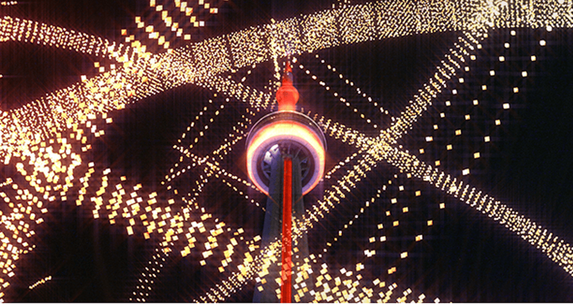 City of Toronto wraps up summer with virtual CN Tower light show
