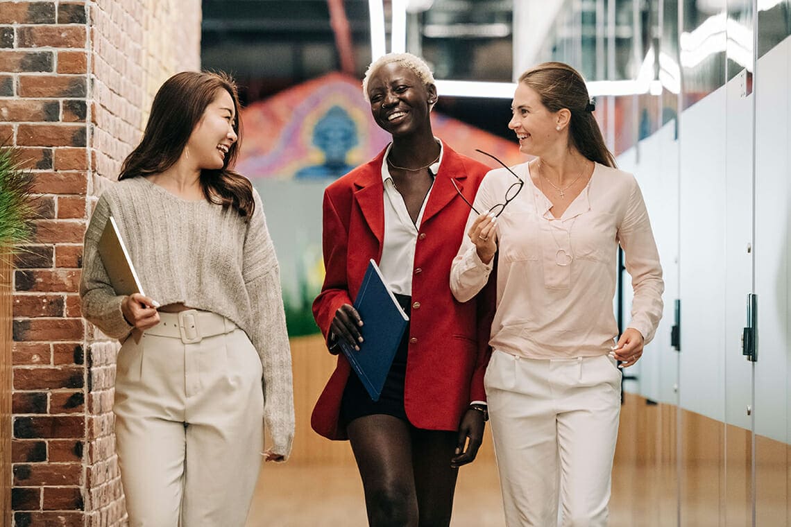Three Smart Casual women