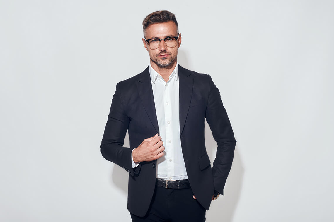 a stylish man