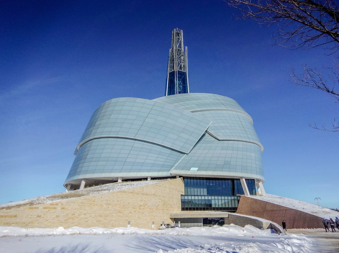 The Canadian Museum of Human Rights in Winnipeg, Manitoba