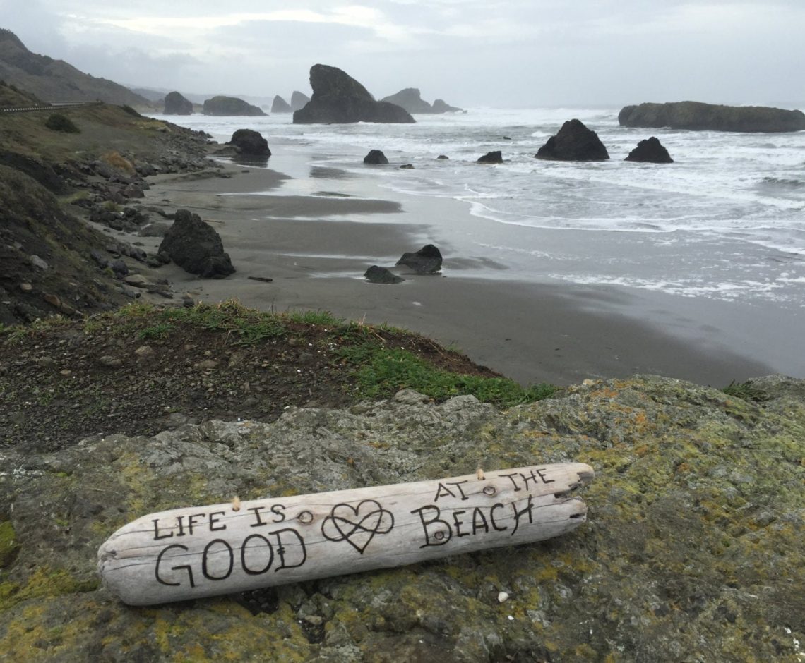 Driftwood Sign With Custom Message