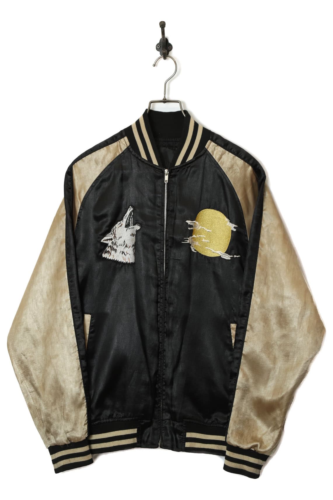 VINTAGE EMBROIDERY SOUVENIR JACKET/L