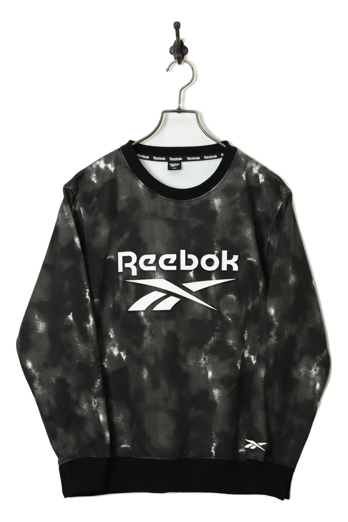 USED REEBOK PRINTED SWEAT SHIRT/L