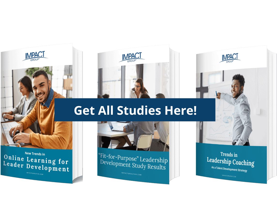 latest-ld-studies Performance Coaching Leadership Study Results, IMPACT Group