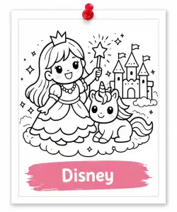 Kolorowanki Disney dla dziewczynek