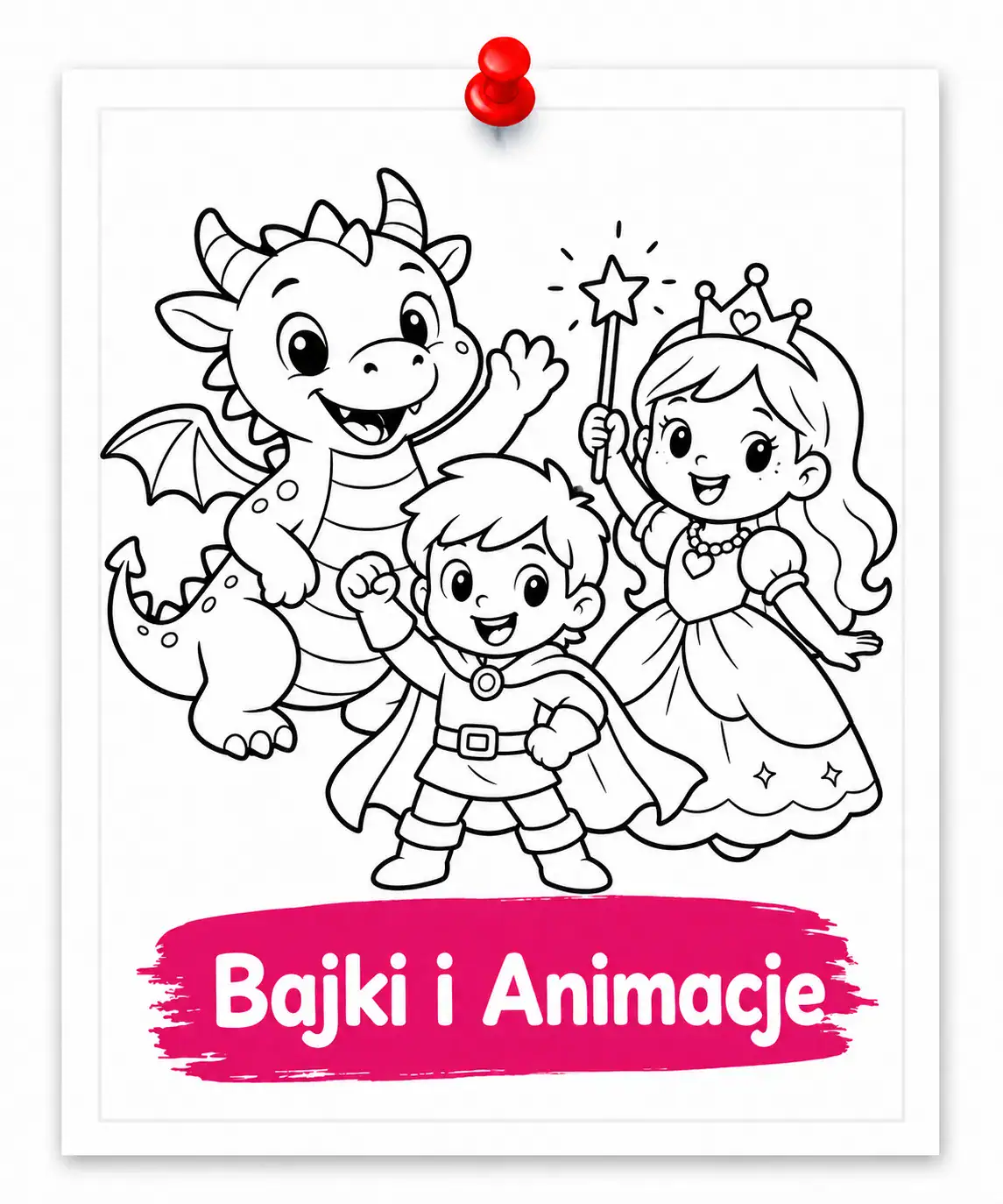 Kolorowanki bajki i animacje dla chłopców