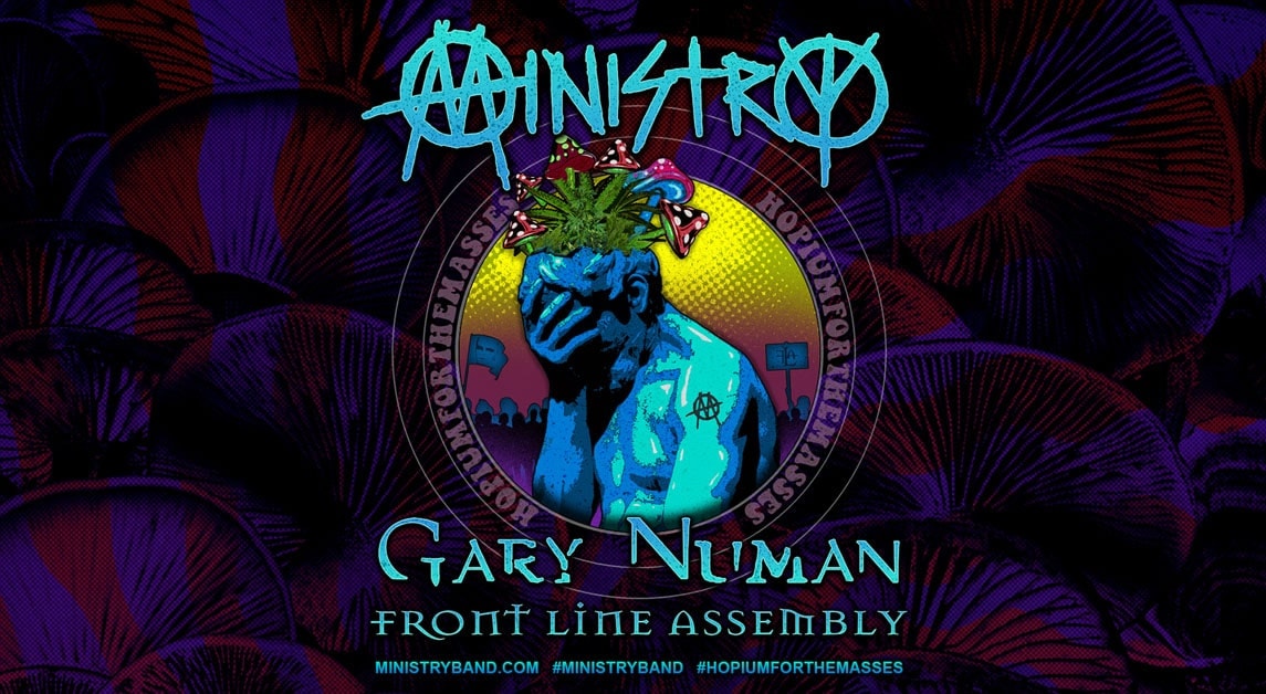 Ministry and Gary Numan are coming to Toronto late winter