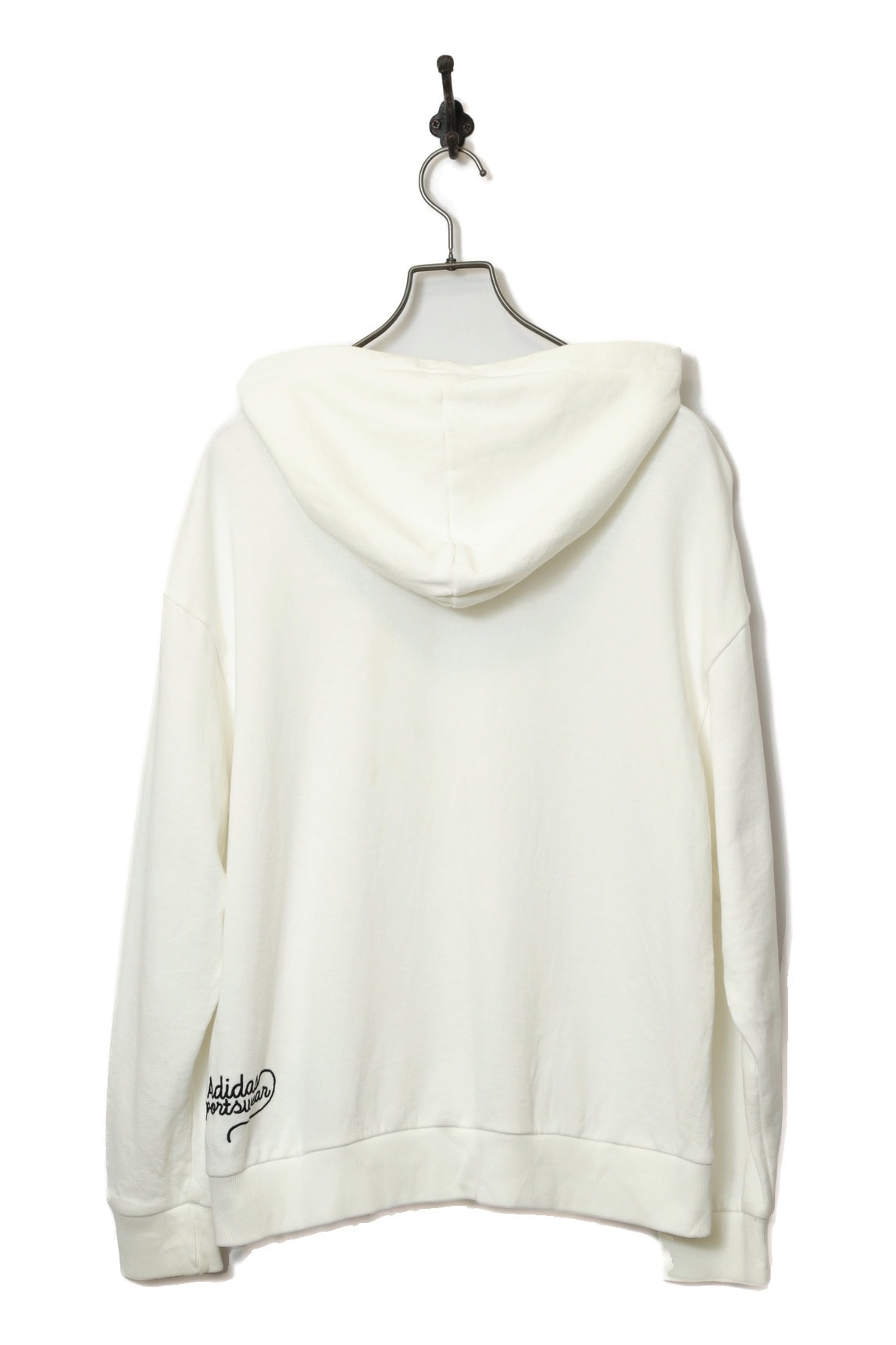 USED ADIDAS LOGO PARKA SWEAT SHIRT/L - 画像 (8)