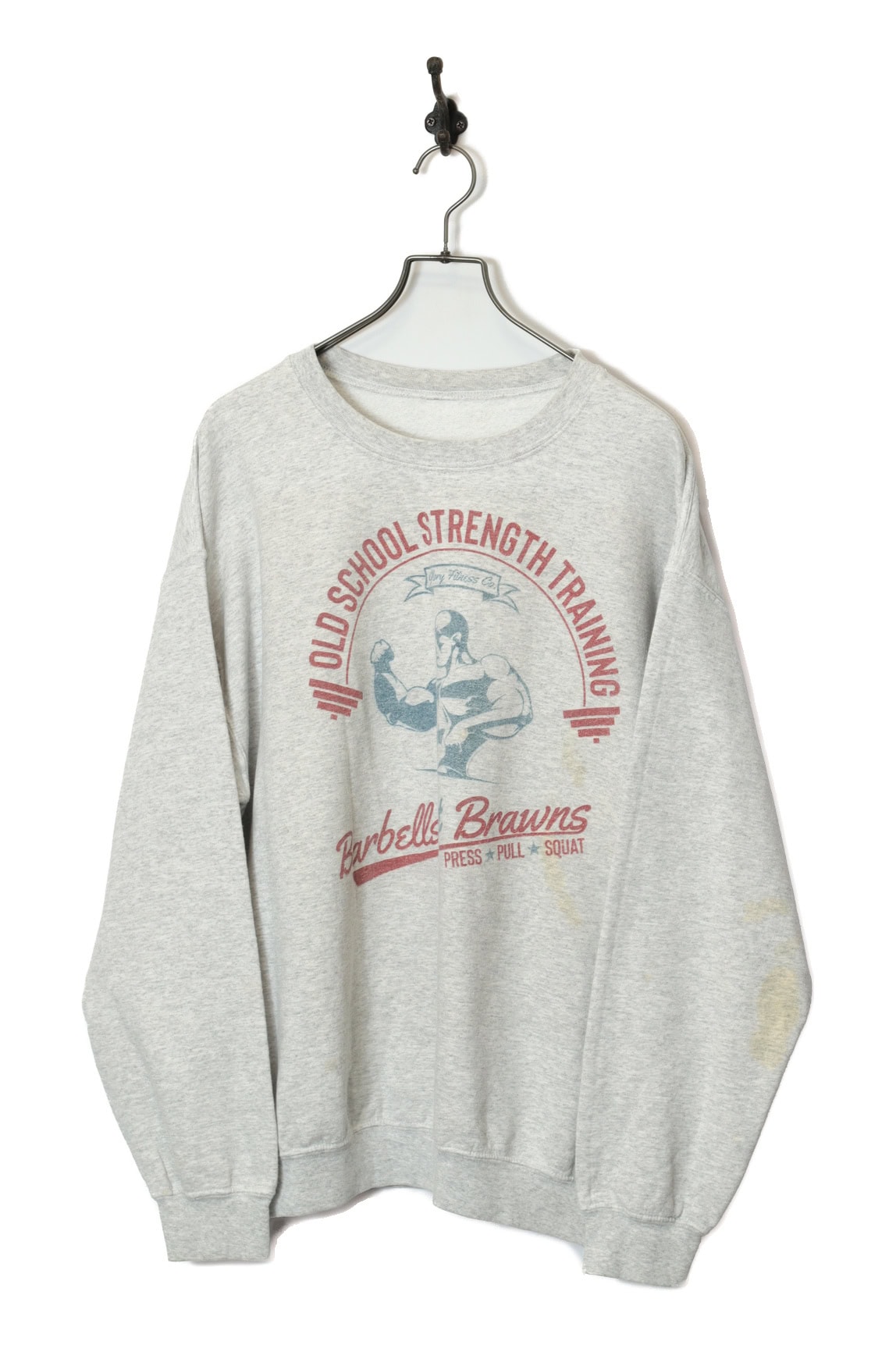 VINTAGE PRINTED SWEAT SHIRT/L