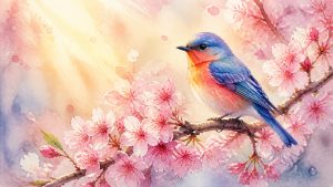 A Bird Perching