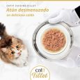 Cuisine Fillet Filetes de Atún Desmenuzado en Caldo para gato, detalle