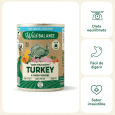 Lata de Pavo para Perros para perro, detalle