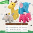 Safari Peluche Elefante para perro, detalle