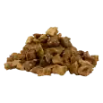 Dados o cubos de carne de conejo SnackOMio, snack natural para perros
