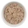 Paté Zen monoproteico de ternera para perros servido en un bol, textura del producto