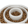 Slow Feeding Comedero de Pl&aacute;stico Antivoracidad para perro y gato, detalle