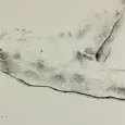 female nude drawings of recling women in the studio by olaf melcher