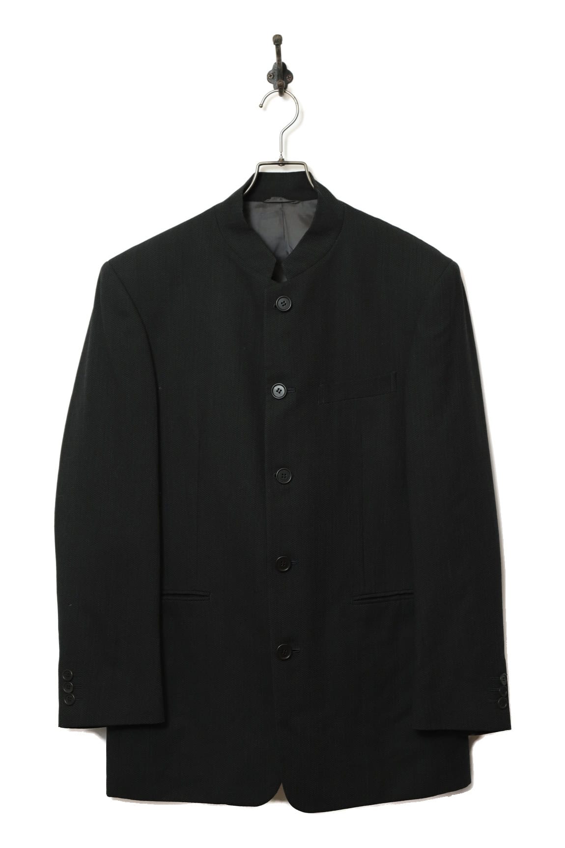 VINTAGE TAILORED STAND COLLAR JACKET/L