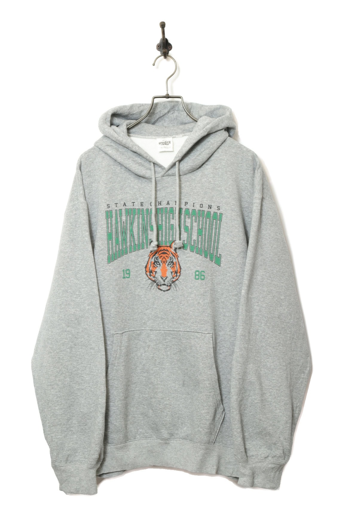USED STRANGER THINGS PRINTED PARKA/XL