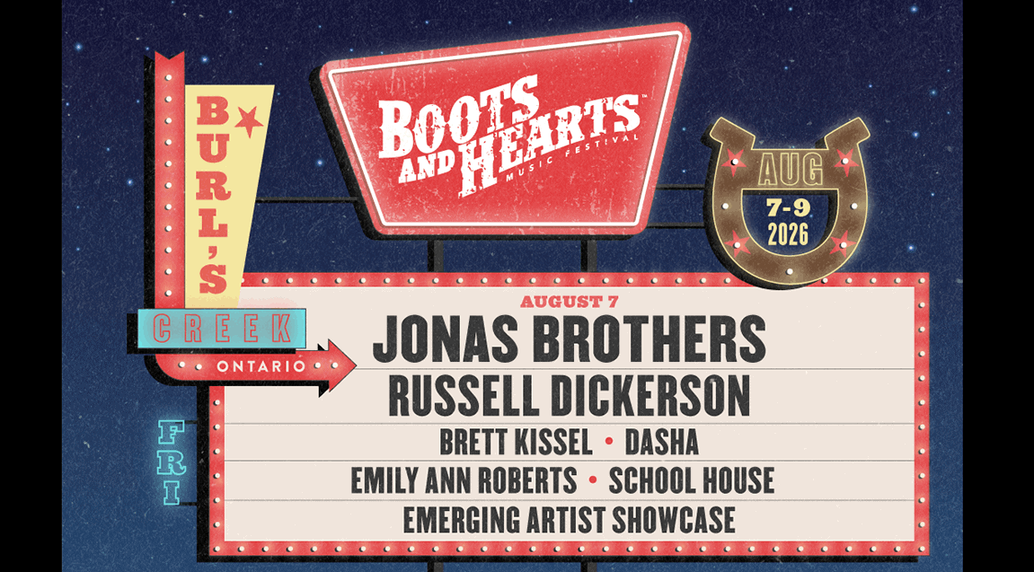 Boots and Hearts 2026 unveils complete festival lineup for 15th anniversary celebration