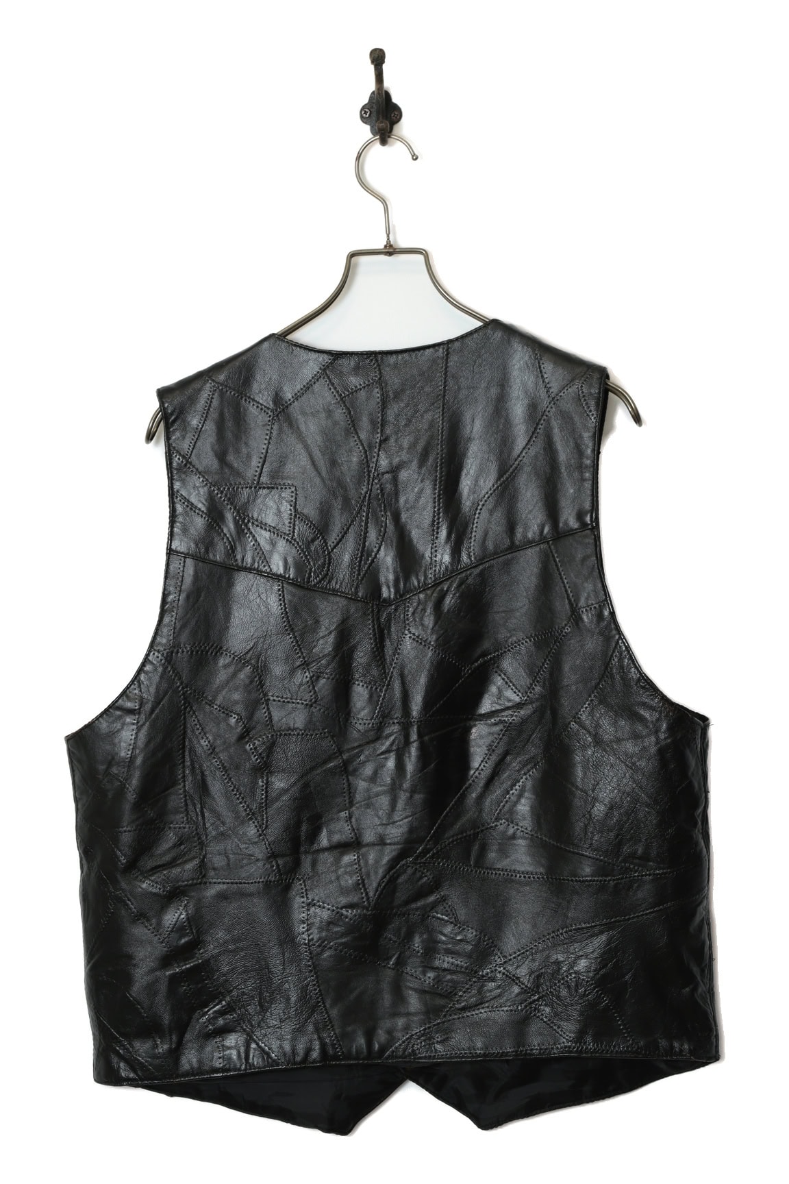 VINTAGE LEATHER VEST/XL - 画像 (7)