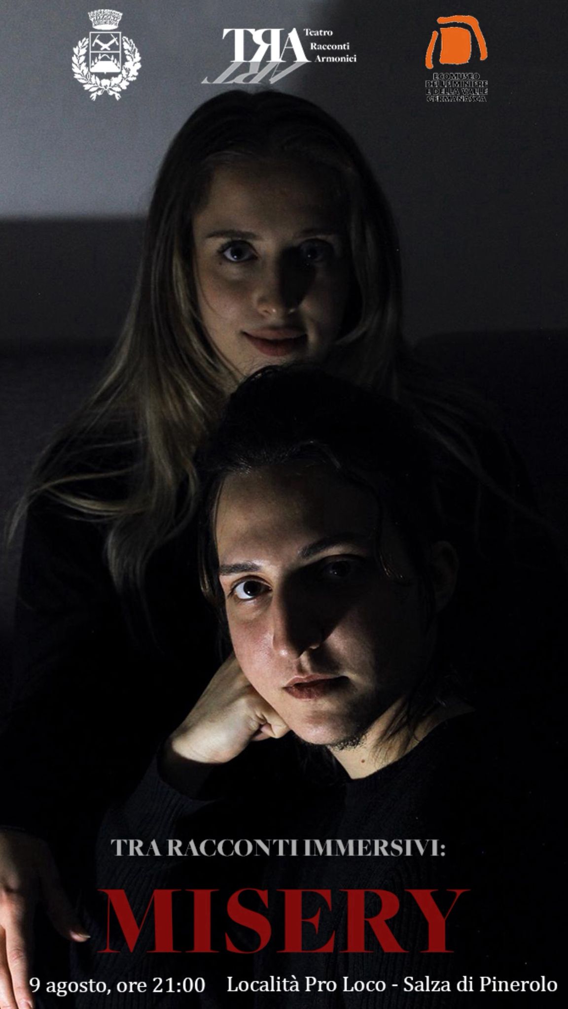 TRA RACCONTI IMMERSIVI – Un Viaggio Teatrale tra Emozioni e Letteratura 9-10 Agosto