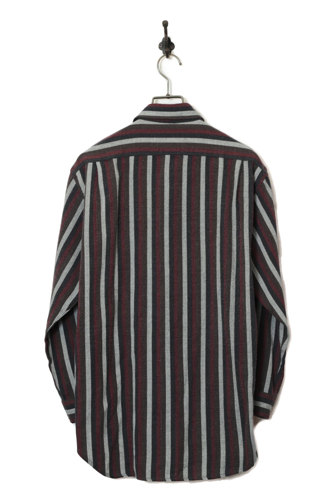 VINTAGE WOOLY STRIPE SHIRT/M - 画像 (6)