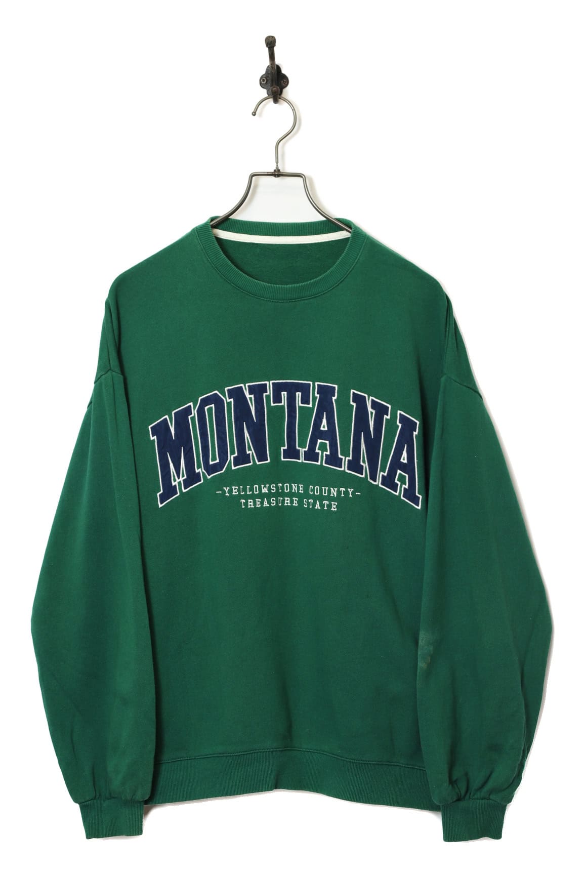 VINTAGE EMBROIDERY SWEAT SHIRT/L