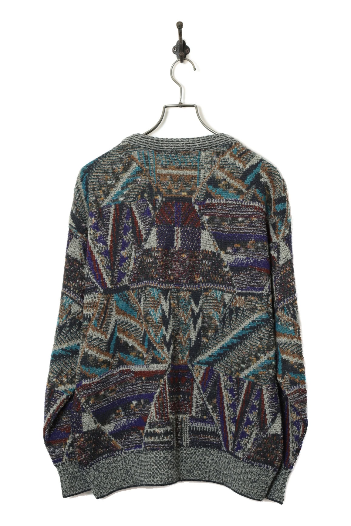 VINTAGE 3D KNITTED SWEATER/L - 画像 (10)