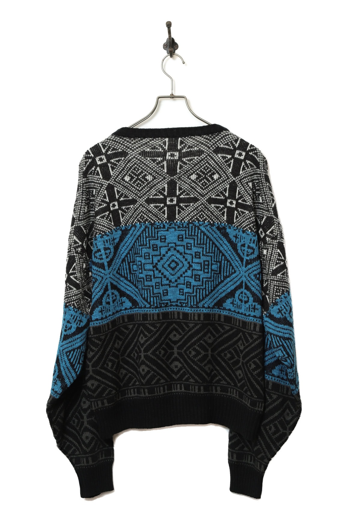VINTAGE PATTERN SWEATER/L - 画像 (9)