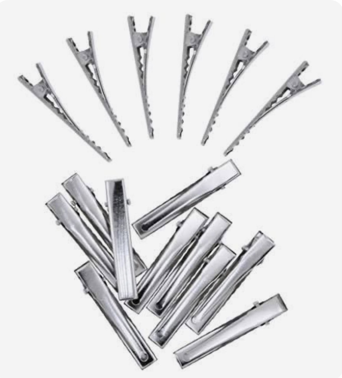 گیره فلزی بزرگ، گیره مو استیل، گیره مو فلزی بزرگ، گیره نگهدارنده بزرگ