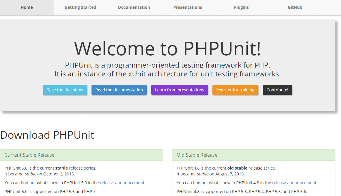 PHPUnit