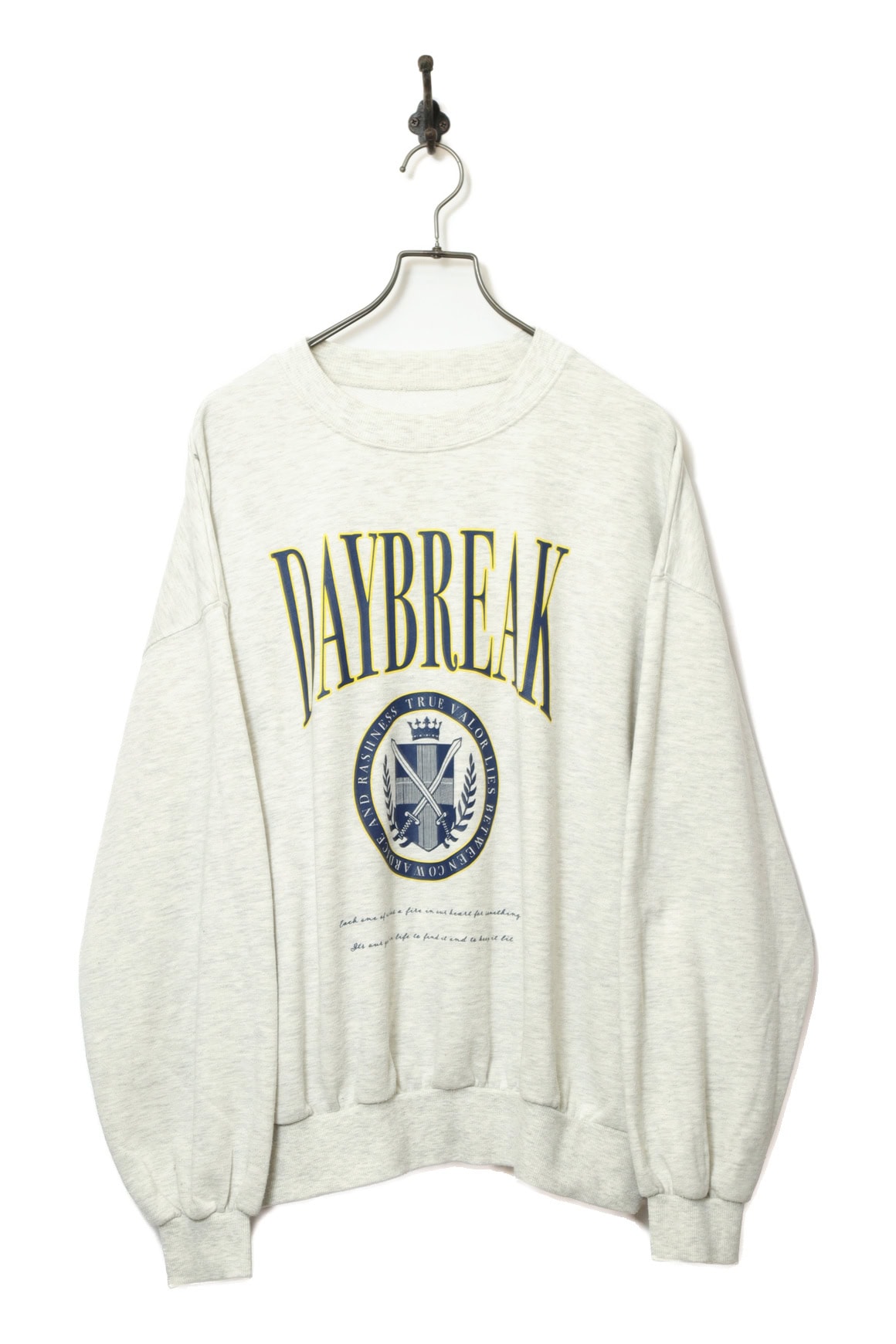 VINTAGE PRINTED SWEAT SHIRT/XL