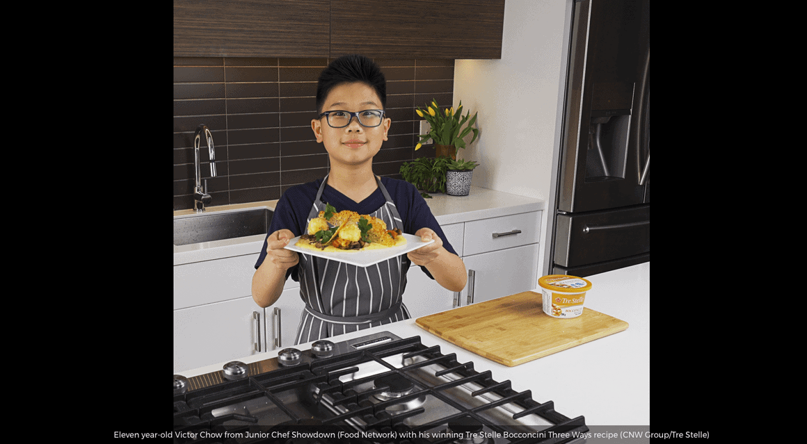 Eleven year old wins Big Cheese Challenge