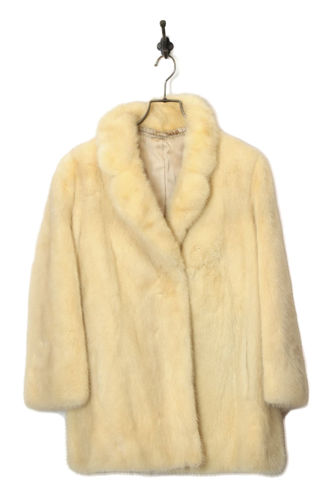 VINTAGE FUR COAT/M