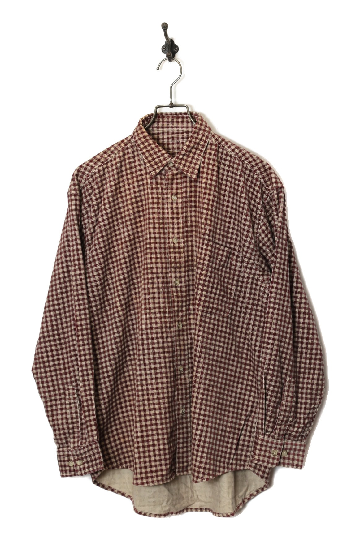 VINTAGE CORDUROY PRINTED SHIRT/L