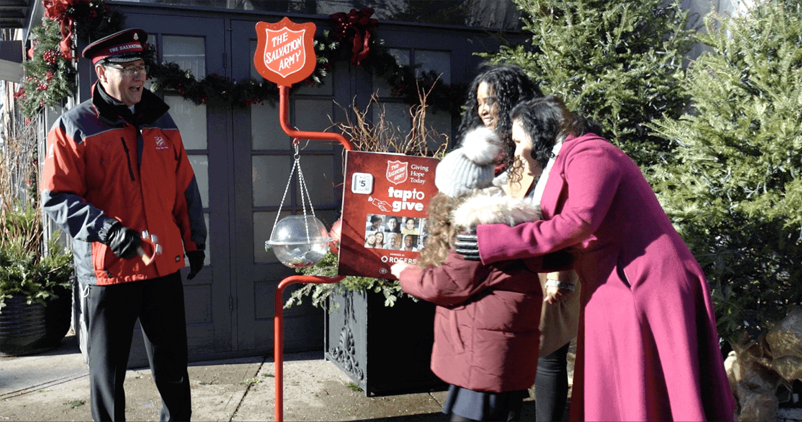 The Salvation Army in Ontario launches their iconic Christmas Kettle Campaign