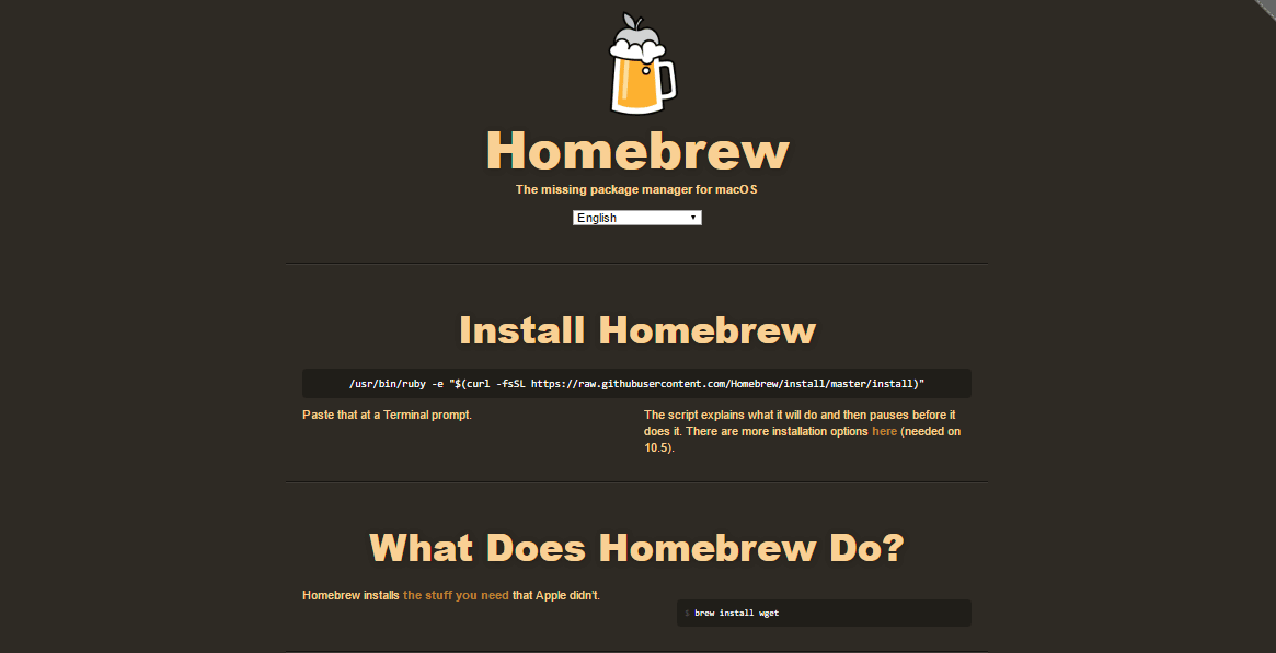 Homebrew