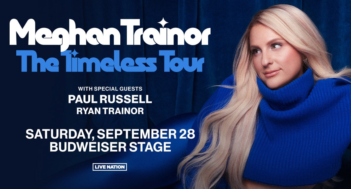 Nantucket’s global superstar, Meghan Trainor is coming to Toronto’s Budweiser Stage