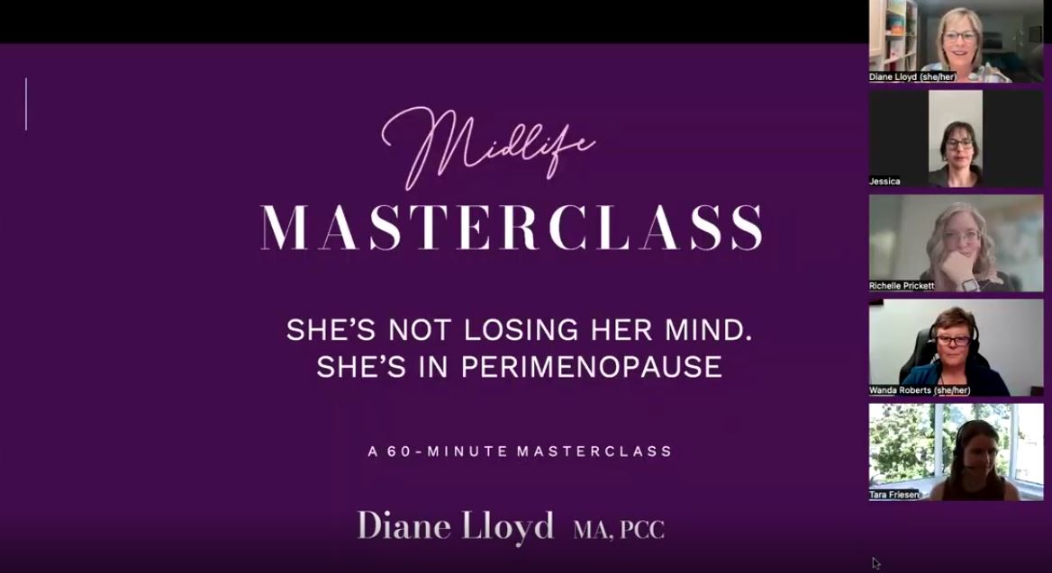 on demand free masterclass for midlife