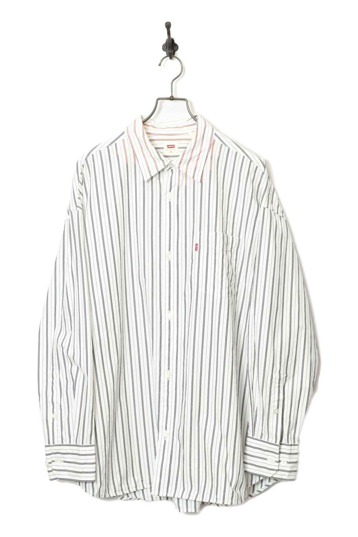 USED LEVI'S STRIPE SHIRT/XL
