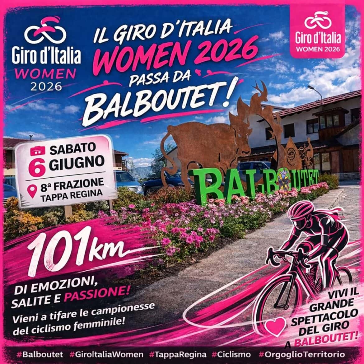 Giro d’Italia Women 2026: il Colle delle Finestre e la Val Chisone entrano nella storia della corsa rosa femminile
