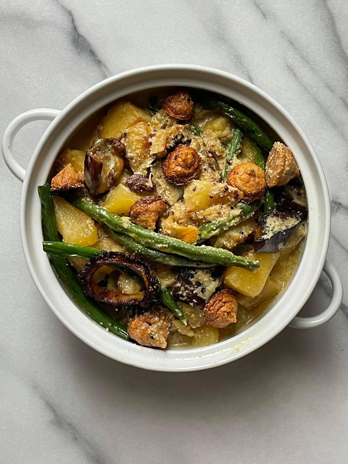 Shukto with any leftover vegetables