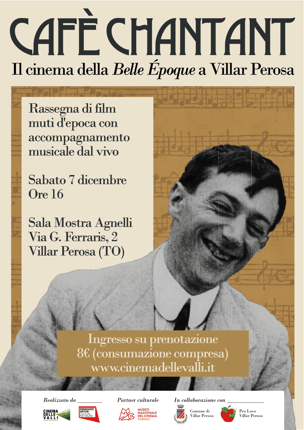 Café Chantant Il cinema della Belle Époque a Villar Perosa