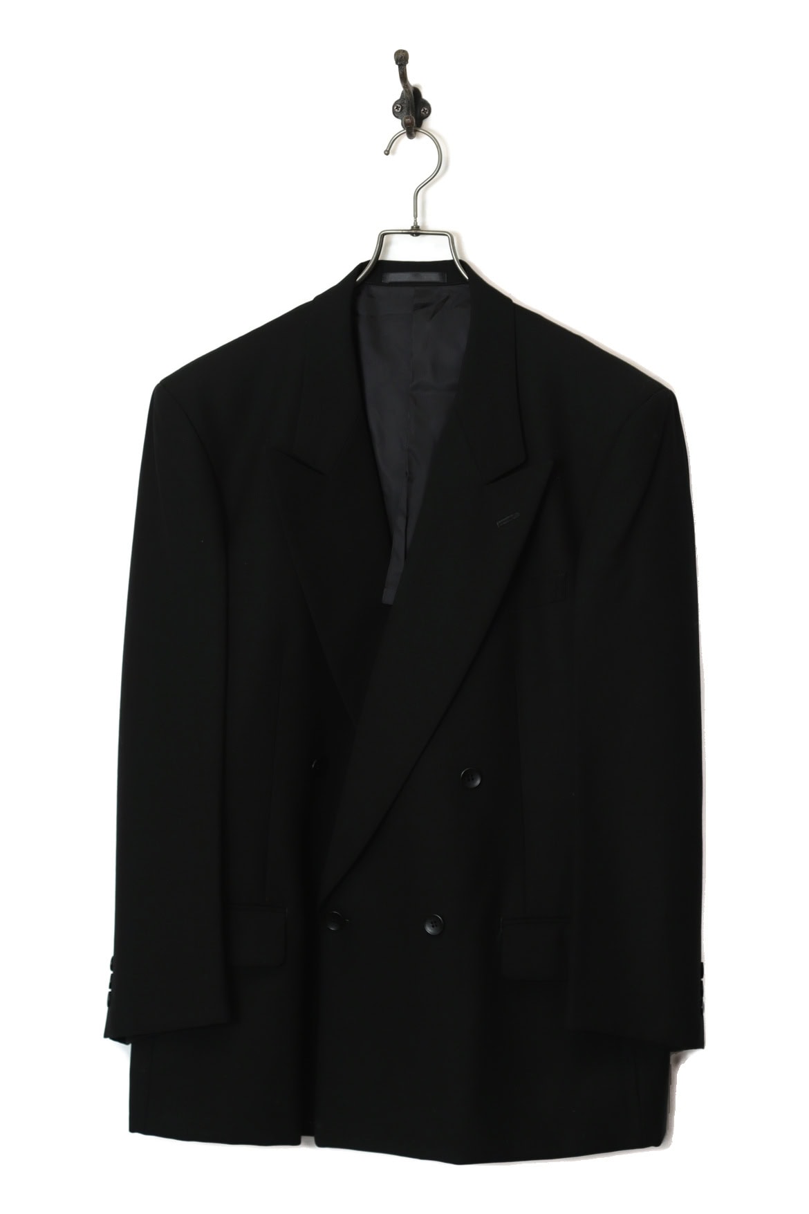 VINTAGE DOUBLE TAILORED JACKET/L