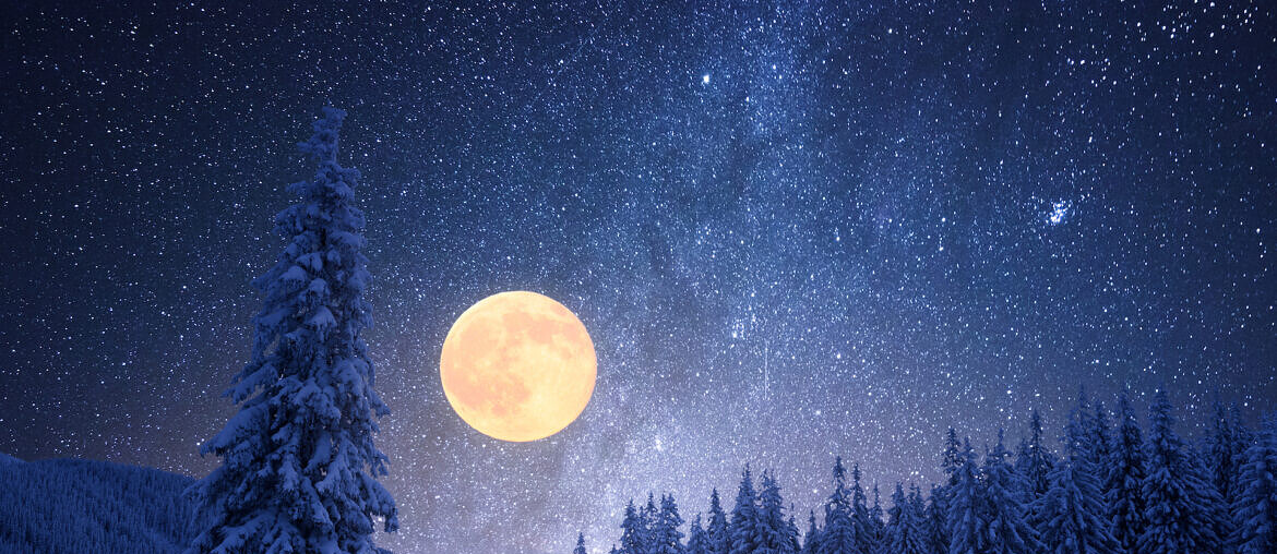 Pełnia grudzień 2025